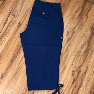 Elastic waist line Capri